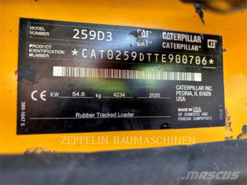 CAT 259D Kompaktlader