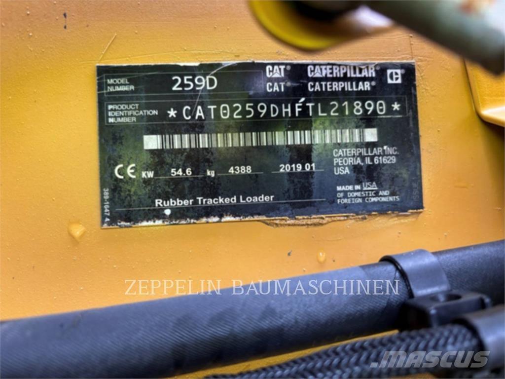 CAT 259D Kompaktlader