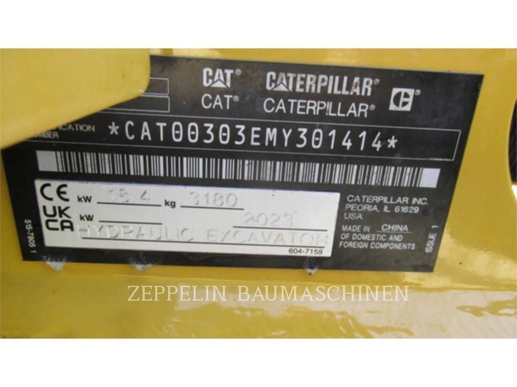 CAT 303CR-07A Raupenbagger