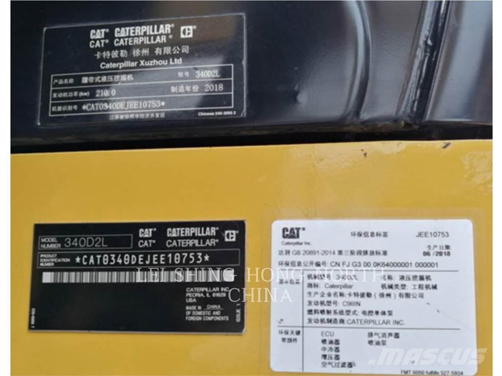CAT 340D2L Raupenbagger