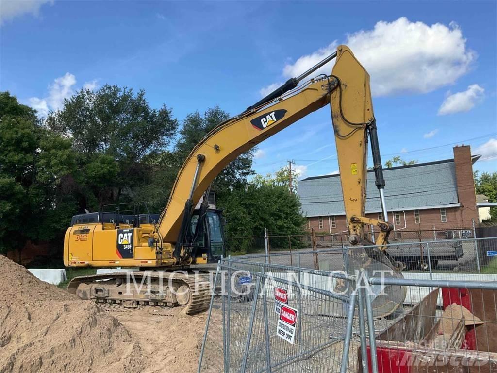 CAT 349FL + Raupenbagger