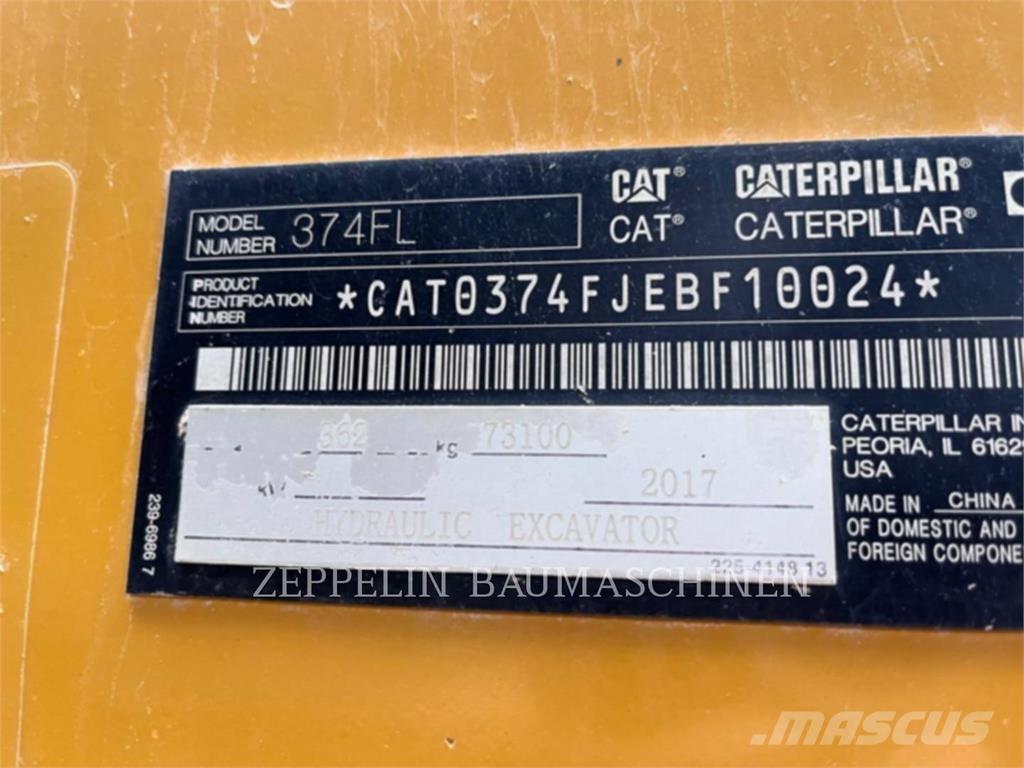 CAT 374FL Raupenbagger