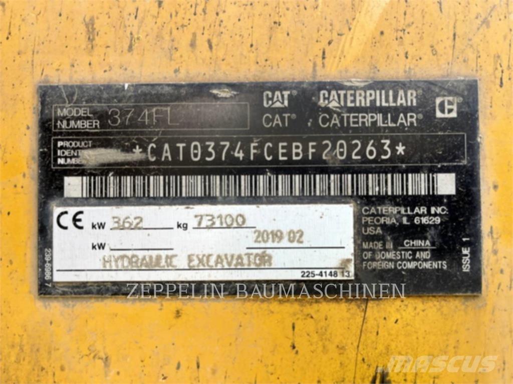 CAT 374FL Raupenbagger