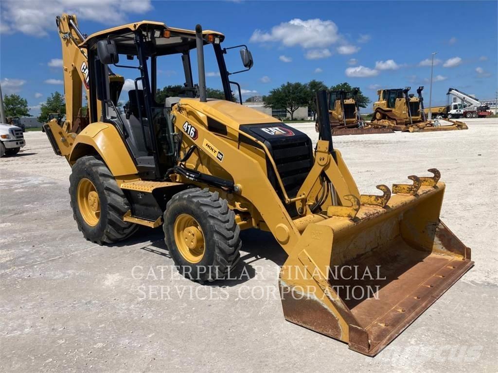 CAT 416-07 Baggerlader