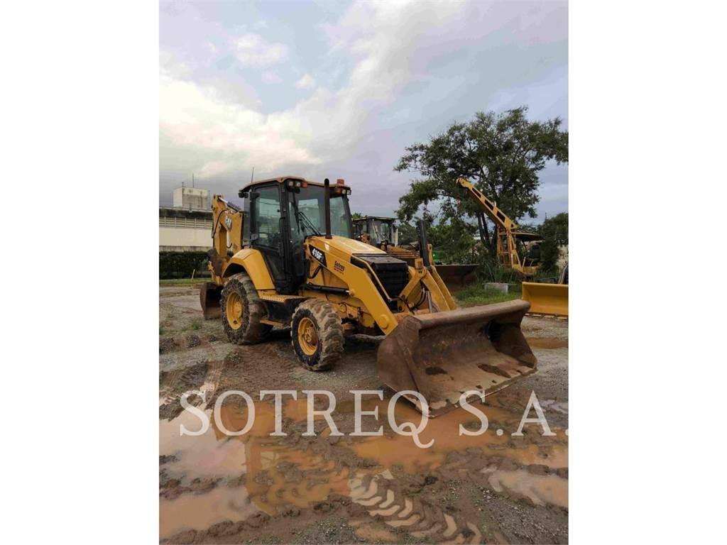 CAT 416F2 Baggerlader