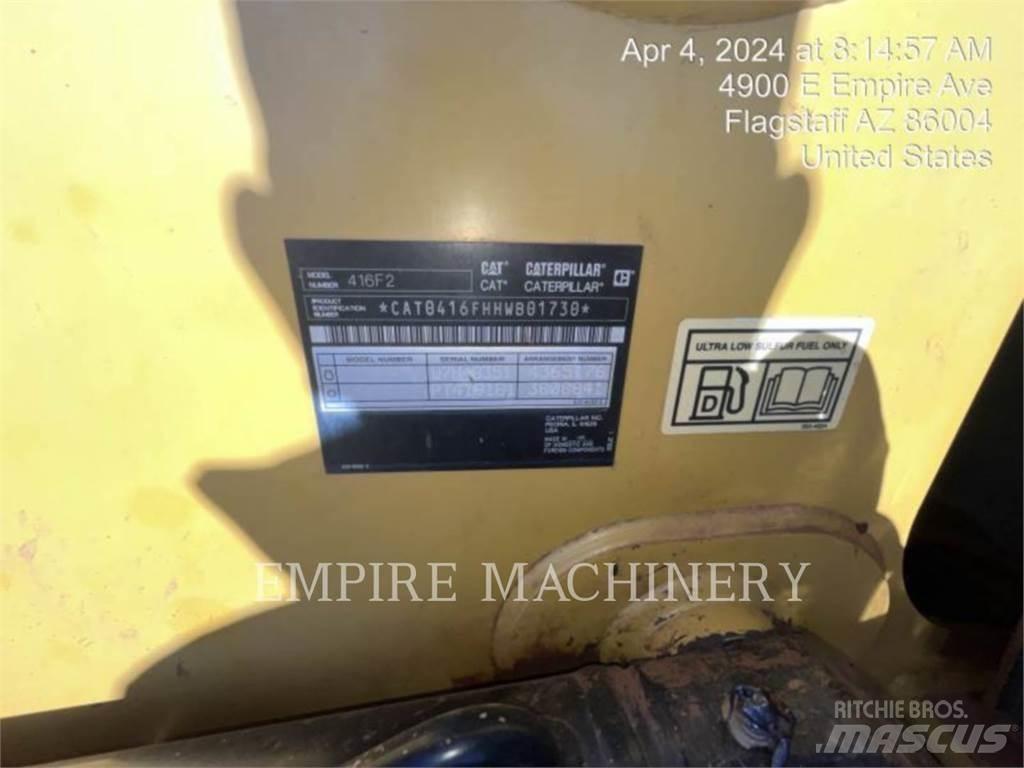 CAT 416F2 4EO Baggerlader