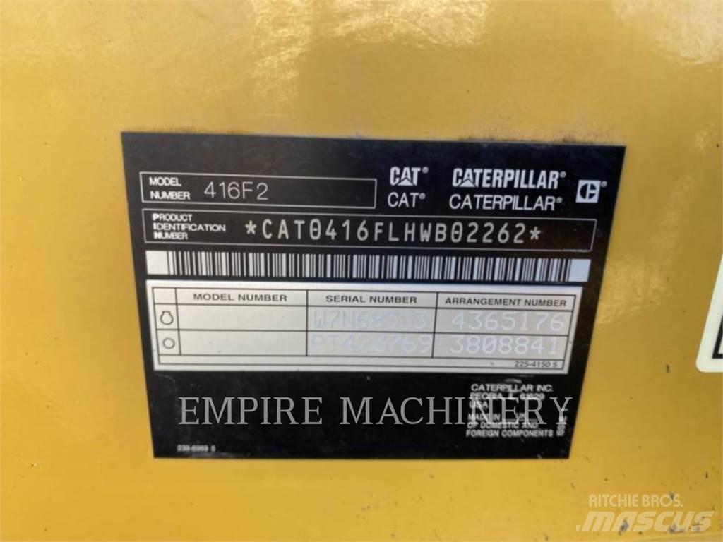 CAT 416F2 4EO Baggerlader