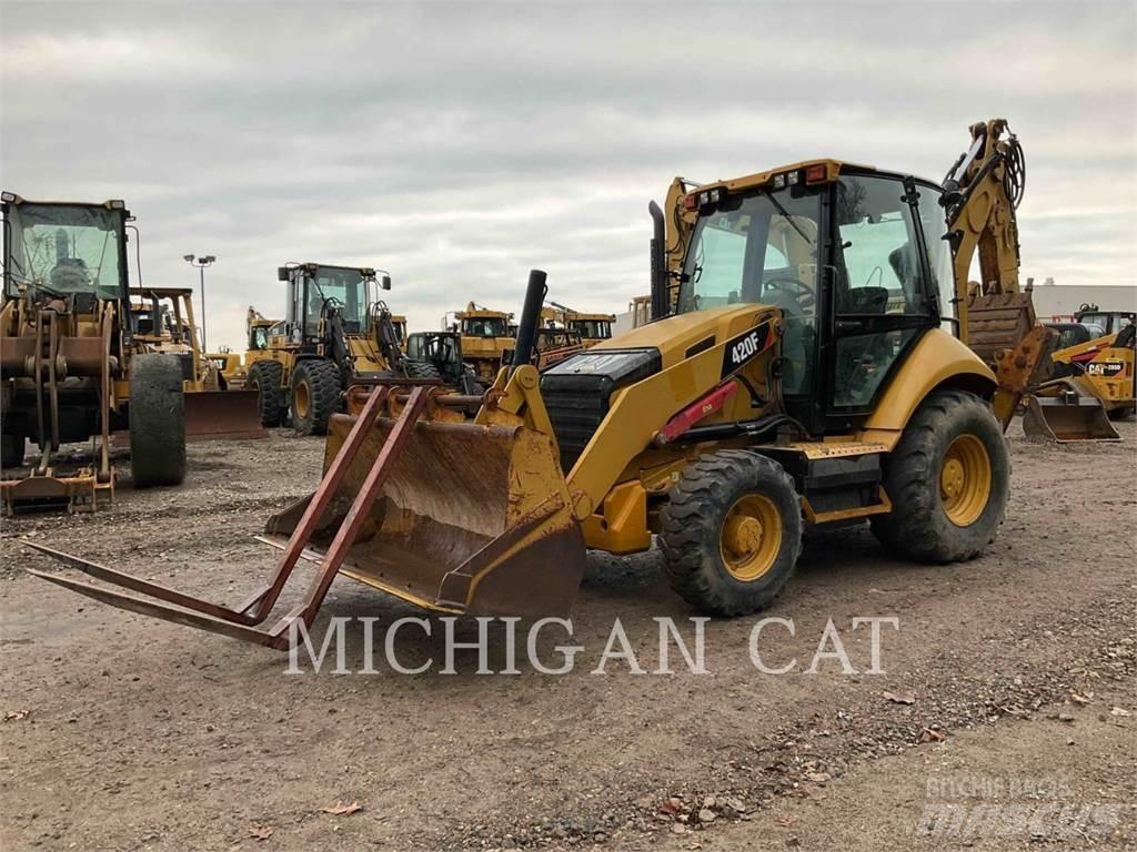 CAT 420F A Baggerlader