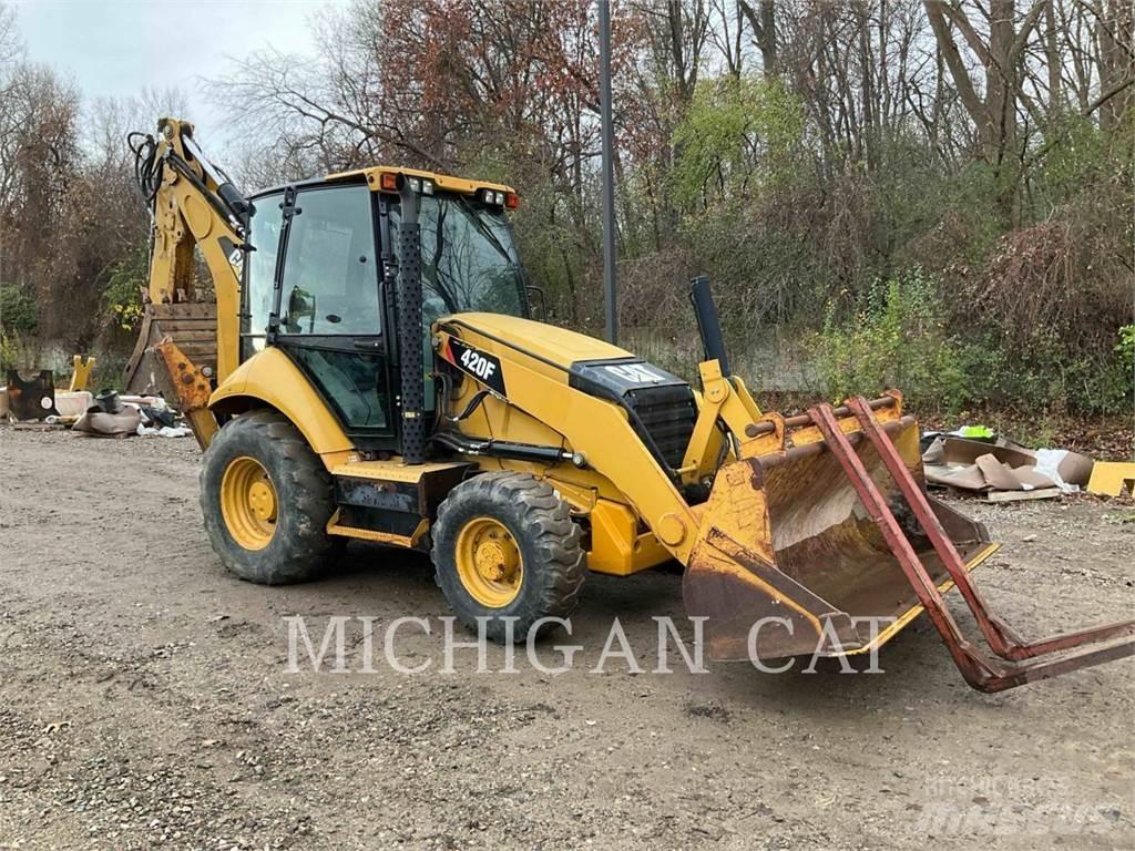 CAT 420F A Baggerlader