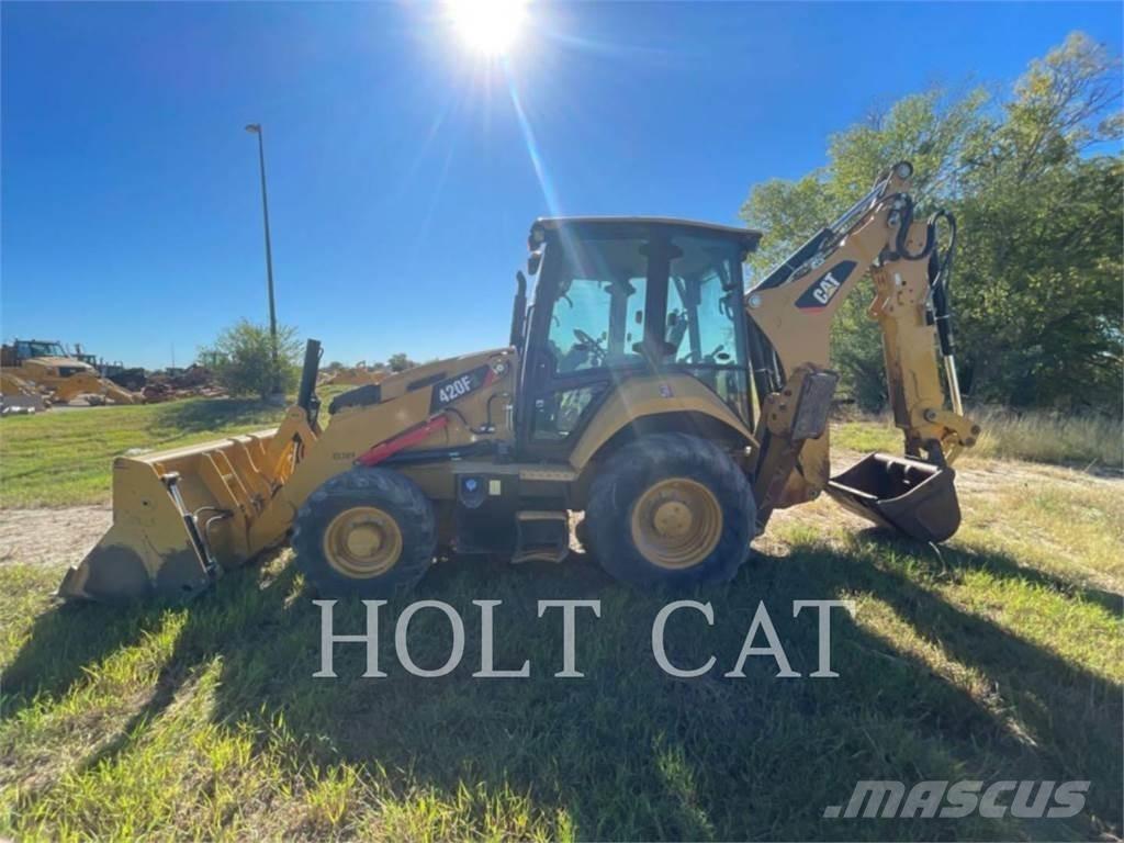CAT 420F C4EX Baggerlader