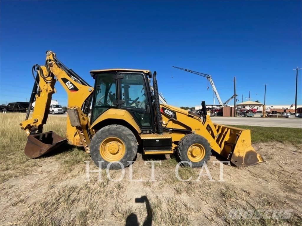 CAT 420F C4EX Baggerlader