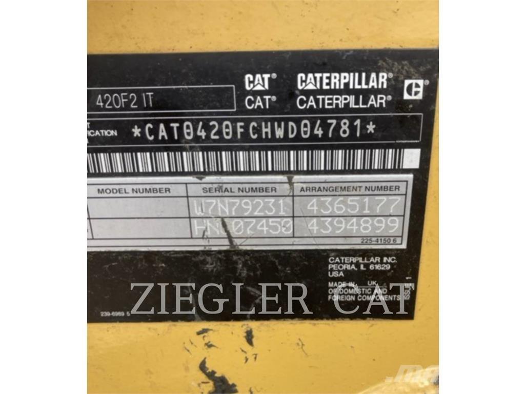 CAT 420F2 Baggerlader