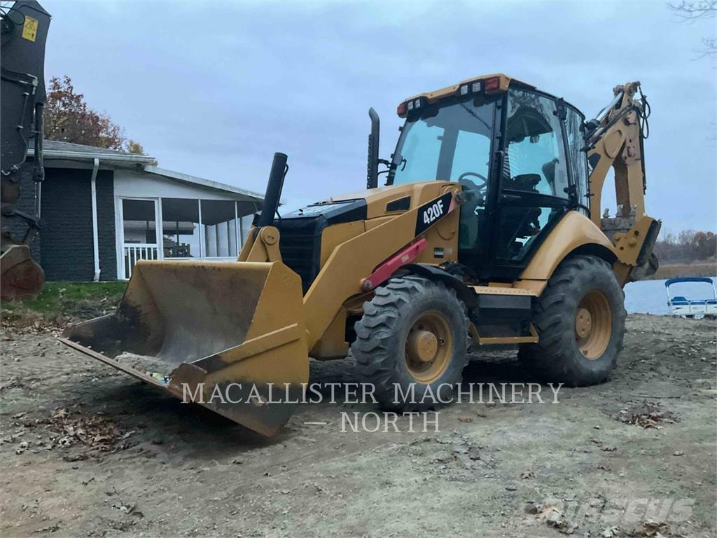 CAT 420FST Baggerlader
