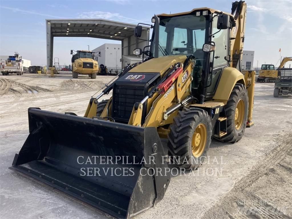 CAT 428-07 Baggerlader