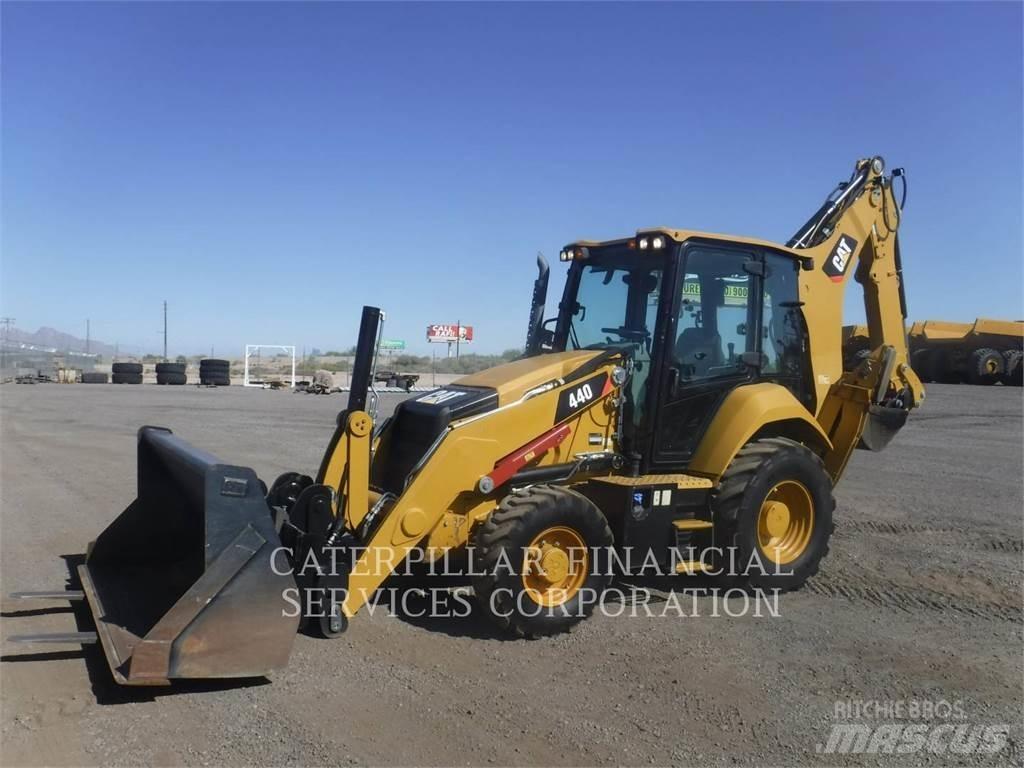CAT 440-07 Baggerlader