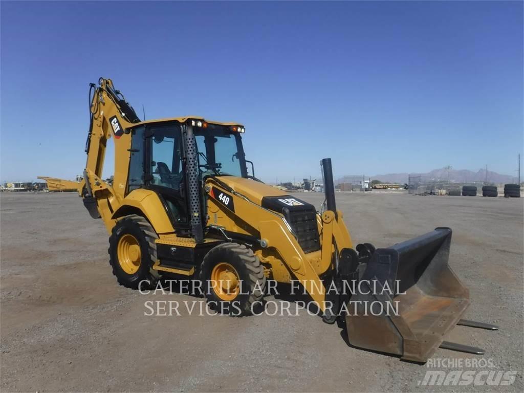 CAT 440-07 Baggerlader