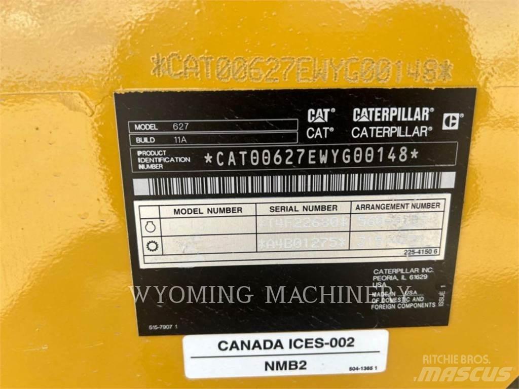 CAT 627 Schaber