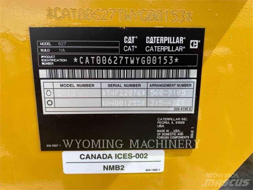 CAT 627 Schaber