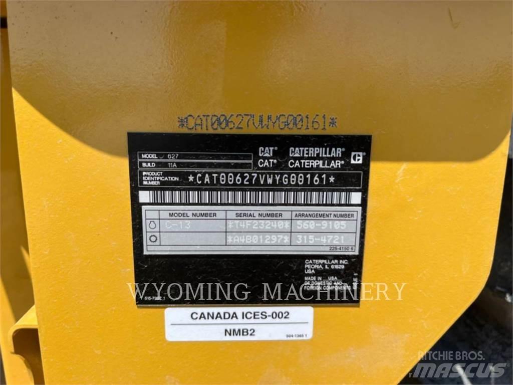 CAT 627 Schaber