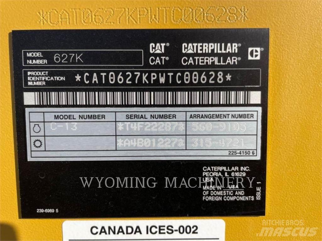 CAT 627K Schaber