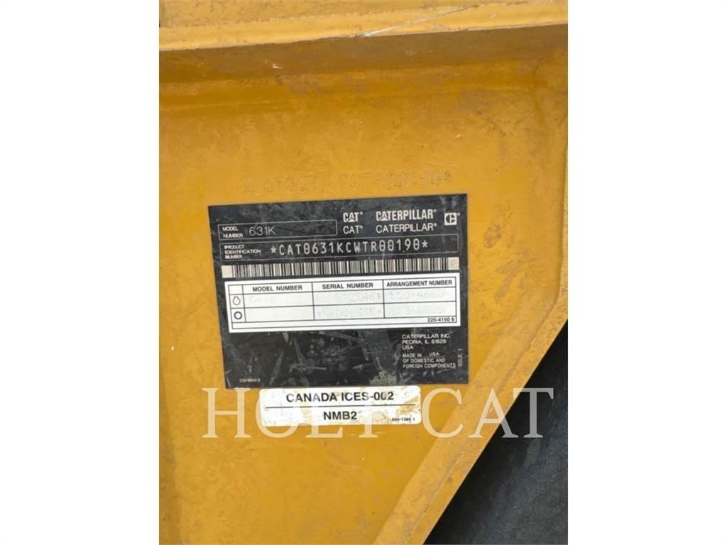 CAT 631K Schaber
