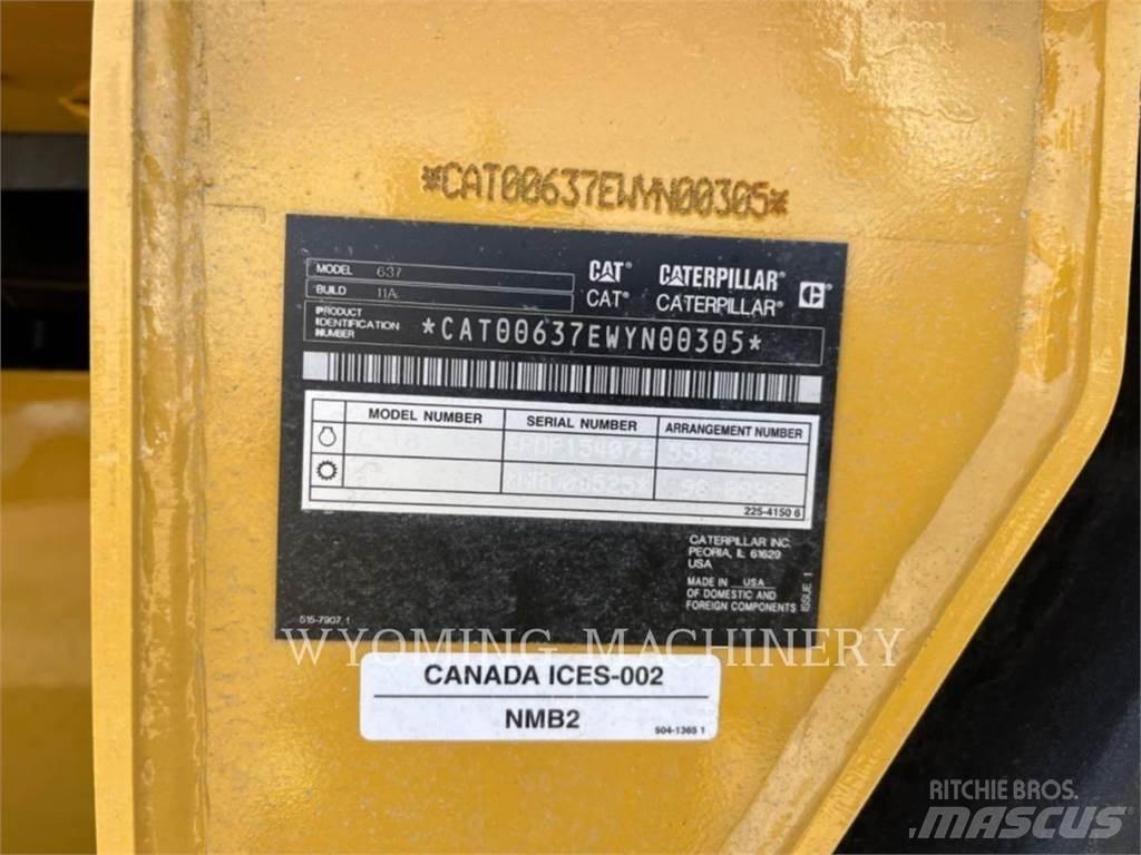 CAT 637 Schaber
