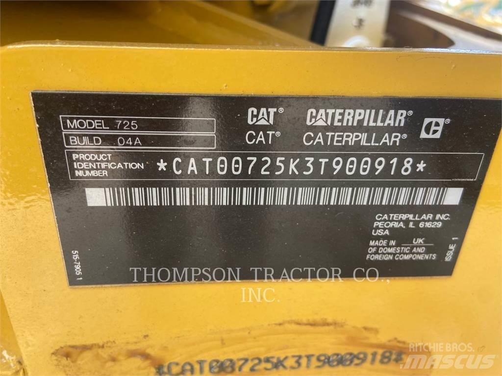 CAT 725 Dumper - Knickgelenk