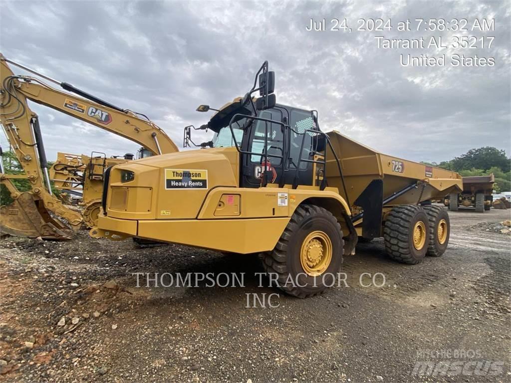 CAT 725 Dumper - Knickgelenk