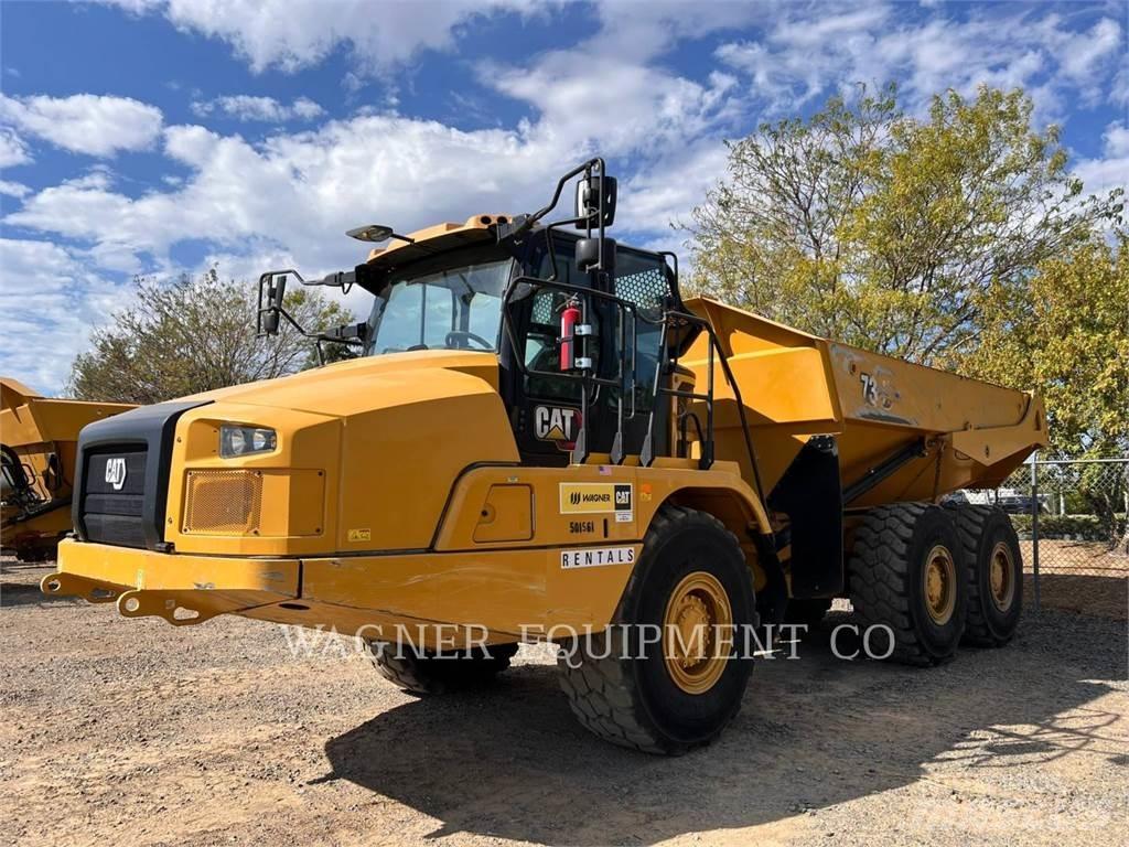CAT 730 Dumper - Knickgelenk
