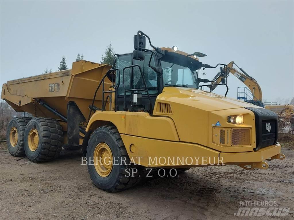 CAT 730 Dumper - Knickgelenk