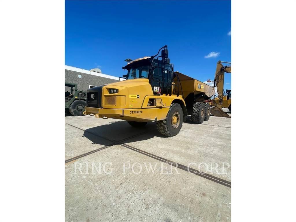 CAT 730TG Dumper - Knickgelenk