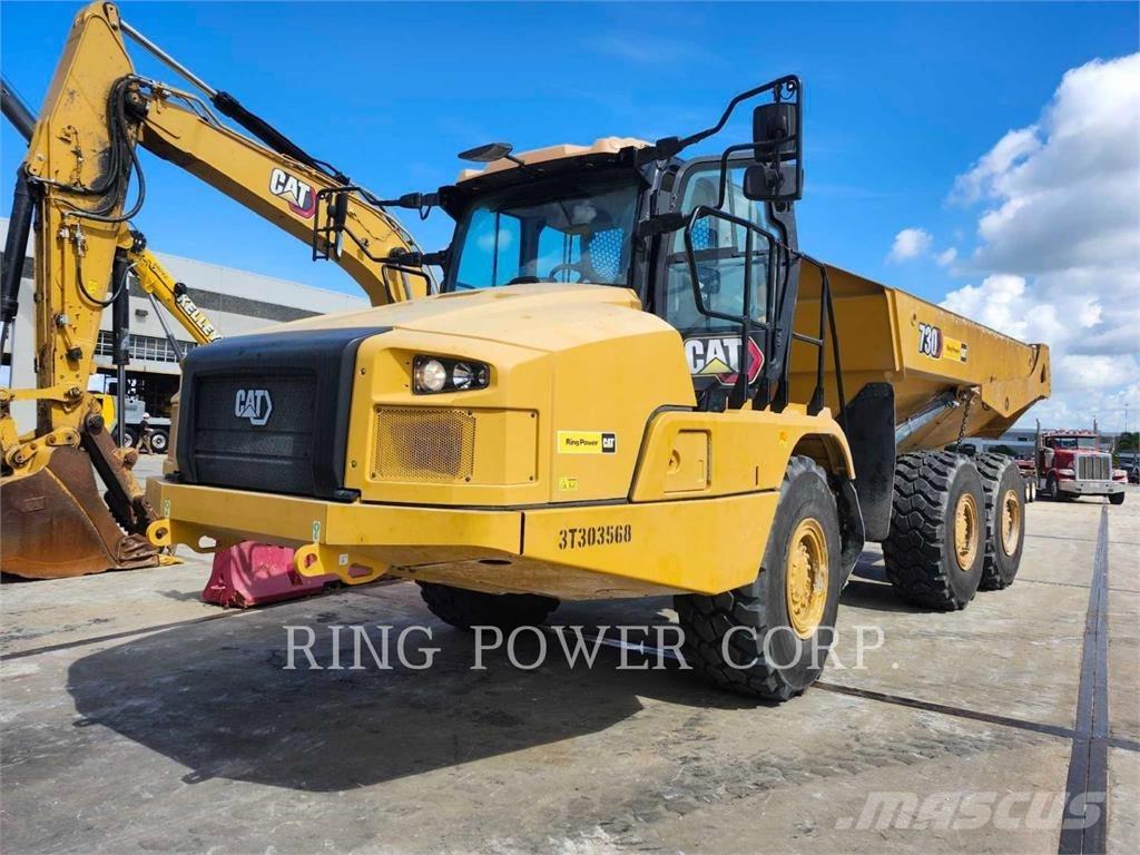 CAT 730TG Dumper - Knickgelenk