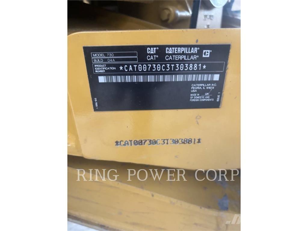 CAT 730TG Dumper - Knickgelenk