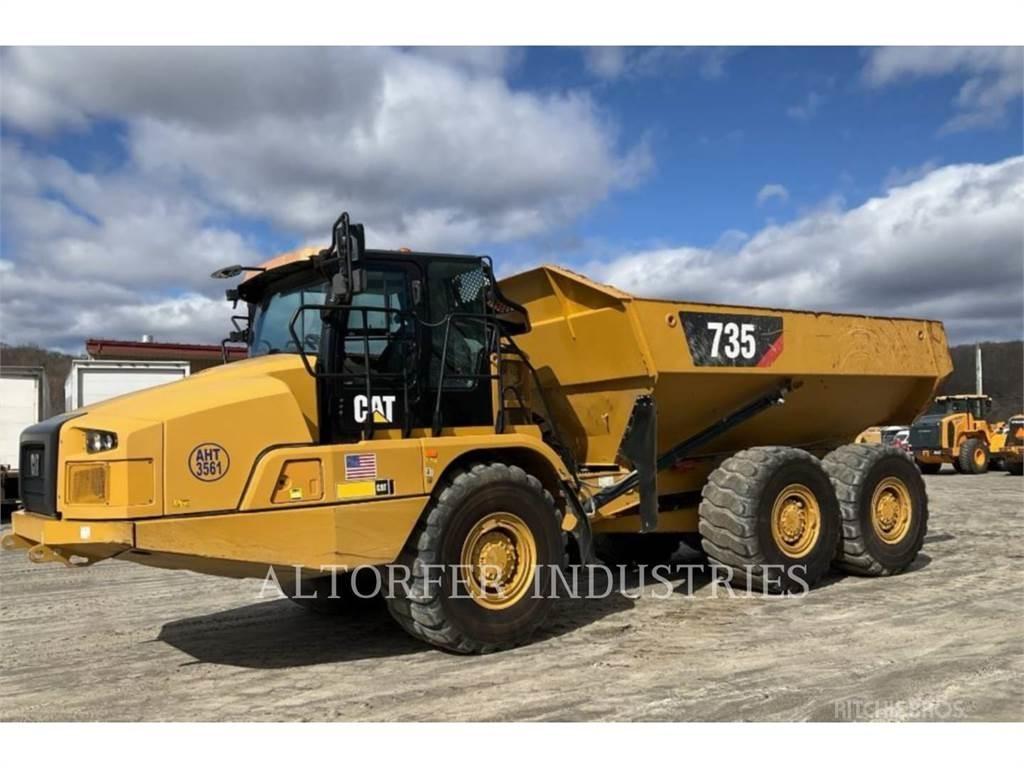 CAT 735 Dumper - Knickgelenk