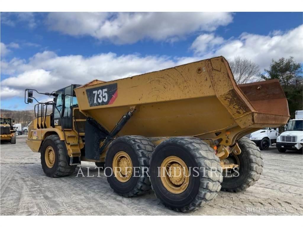 CAT 735 Dumper - Knickgelenk