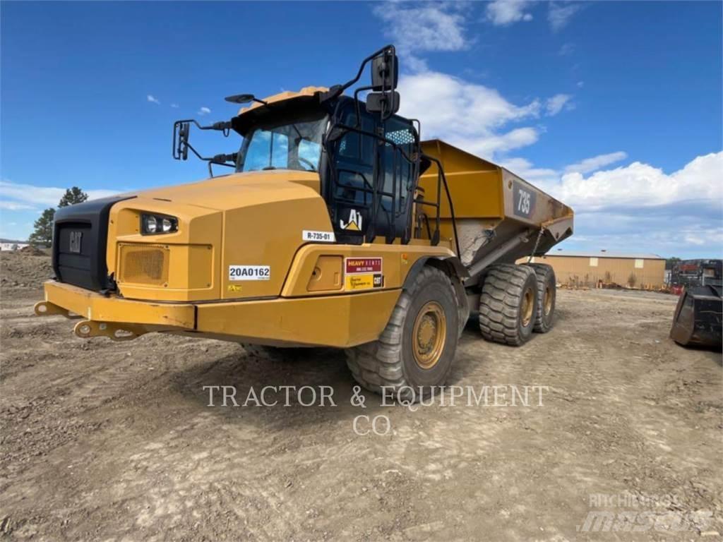 CAT 735 Dumper - Knickgelenk