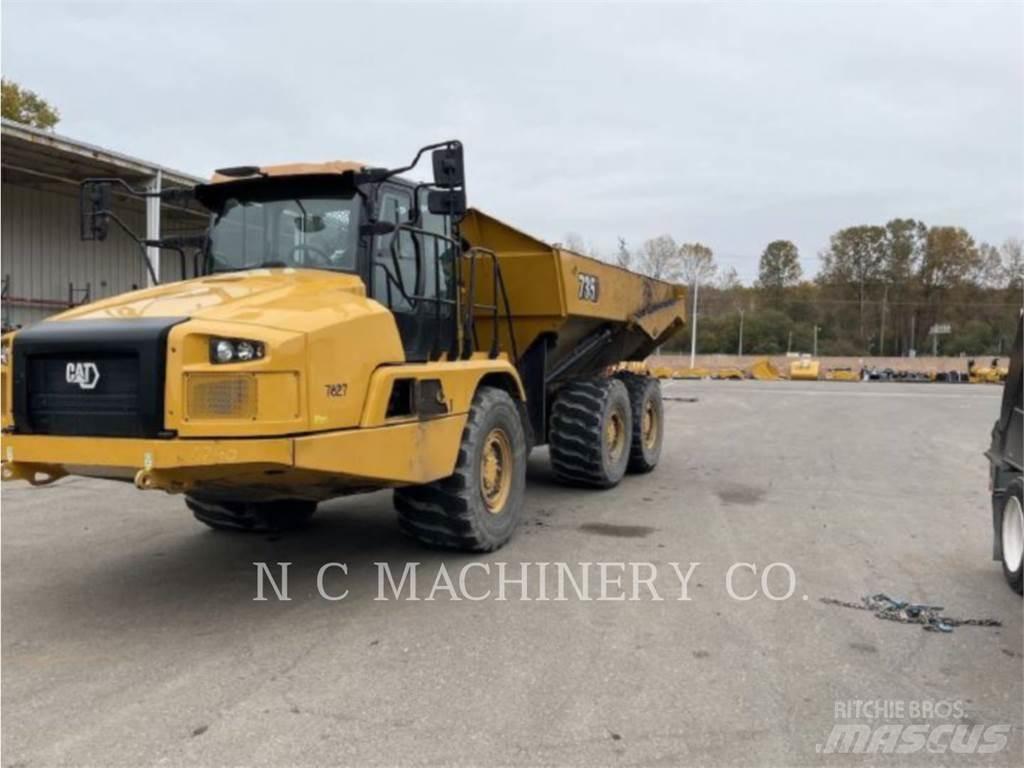 CAT 735 Dumper - Knickgelenk