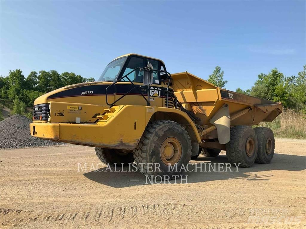 CAT 735 Dumper - Knickgelenk