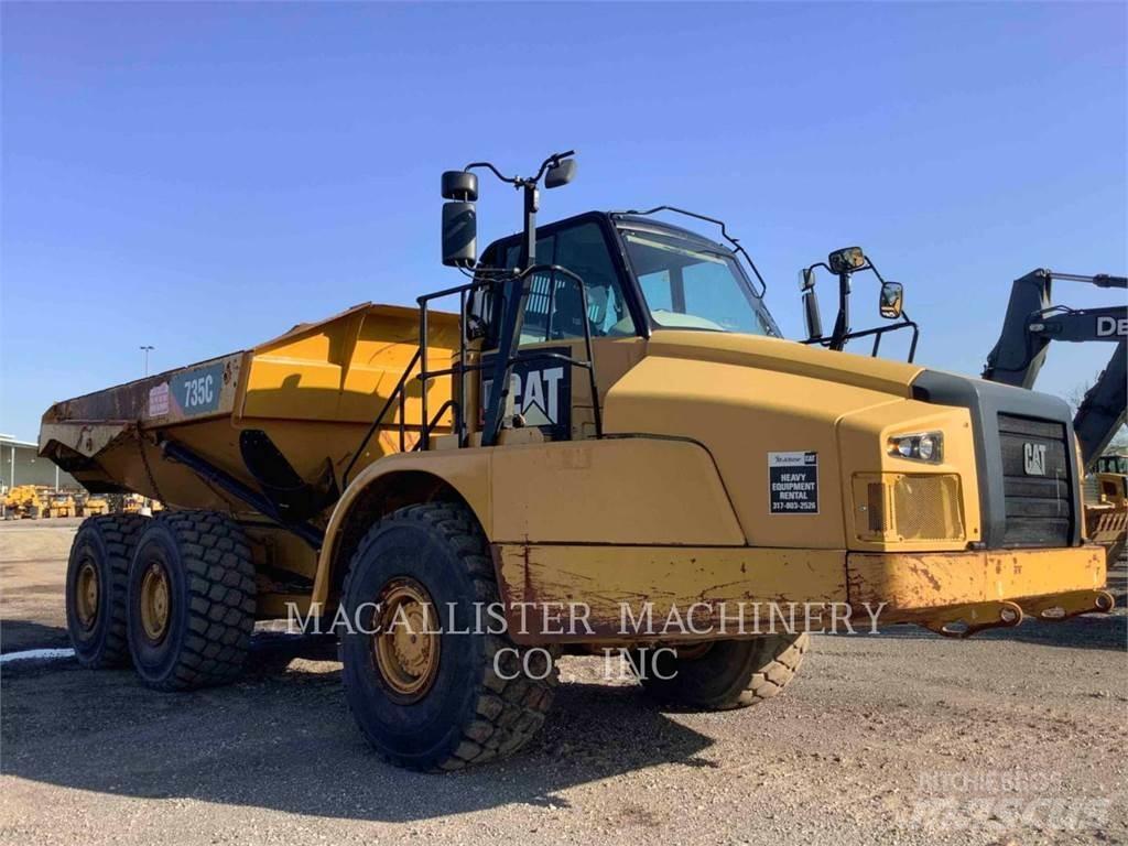 CAT 735C Dumper - Knickgelenk