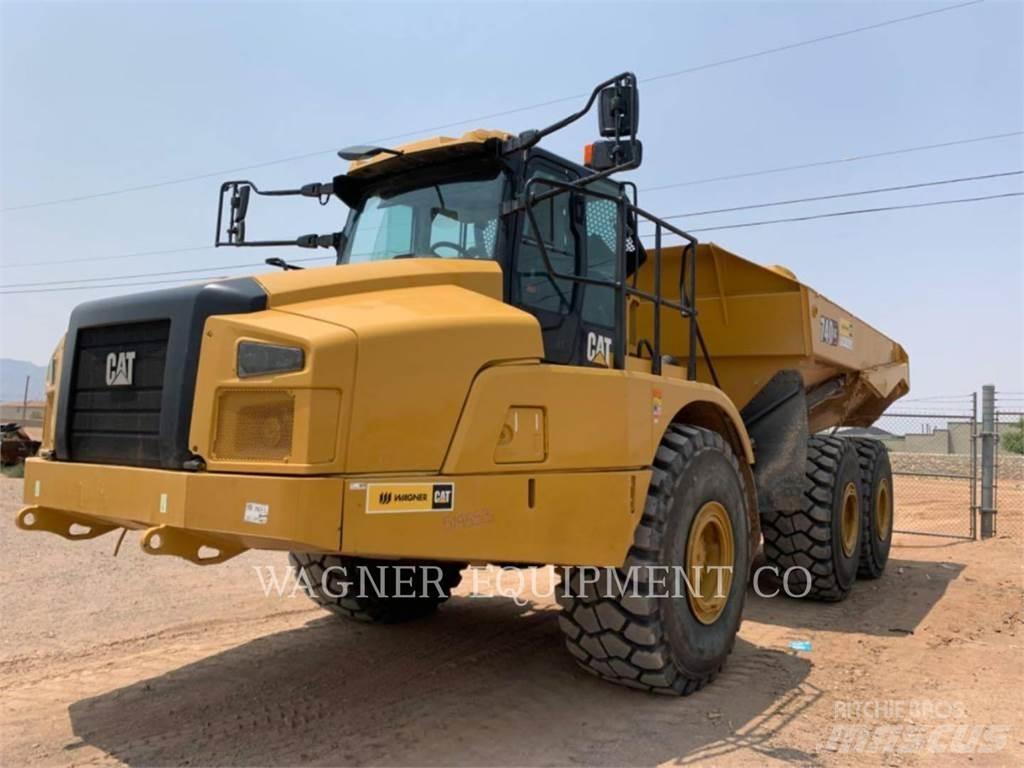 CAT 740GC Dumper - Knickgelenk