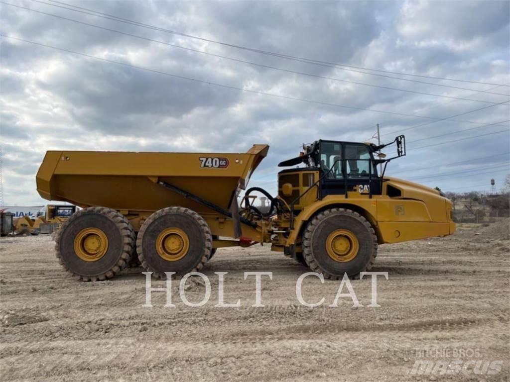 CAT 740GC Dumper - Knickgelenk