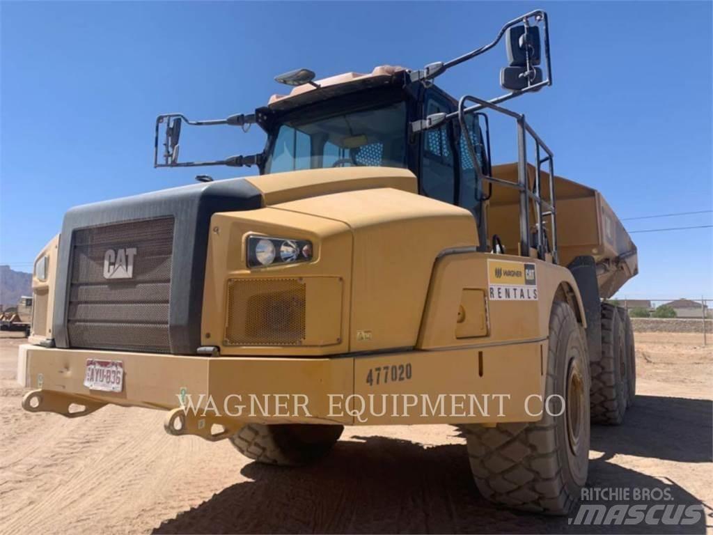 CAT 740GC Dumper - Knickgelenk