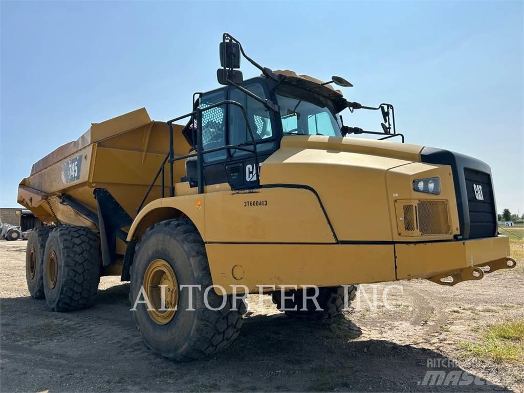 CAT 745 Dumper - Knickgelenk