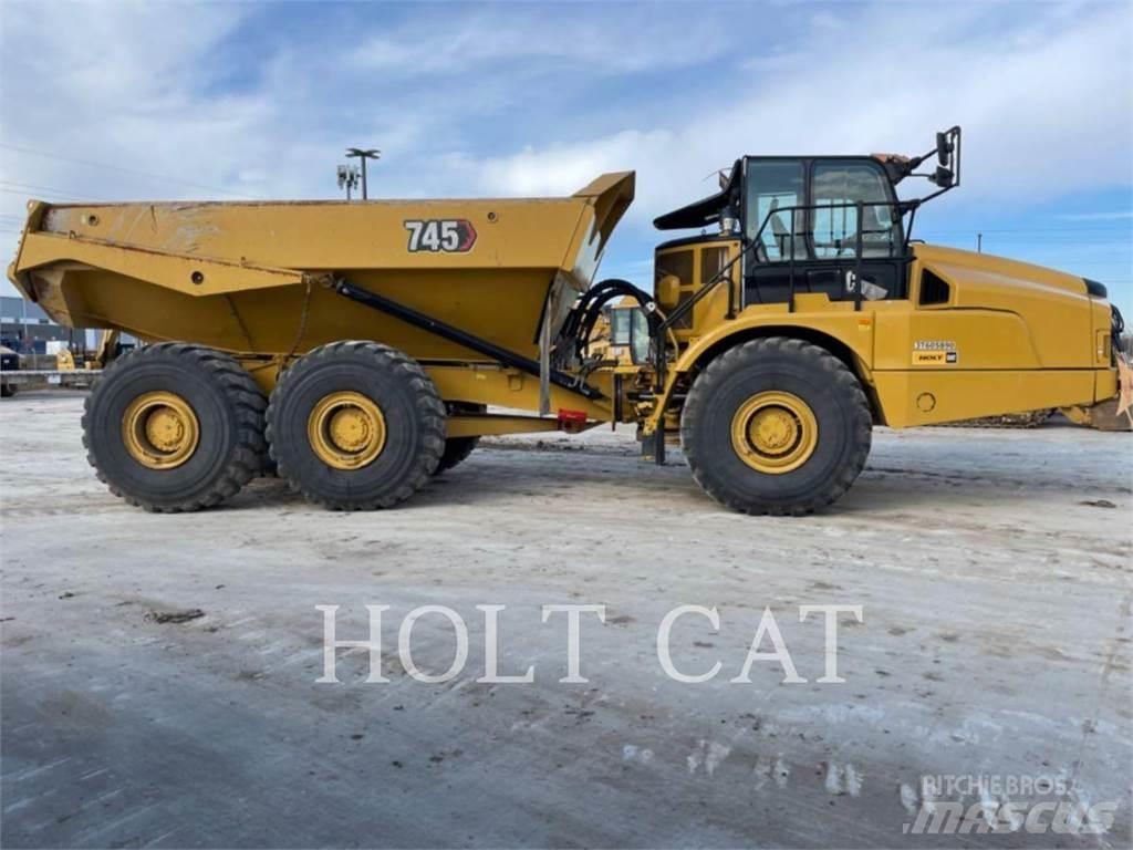 CAT 745 Dumper - Knickgelenk