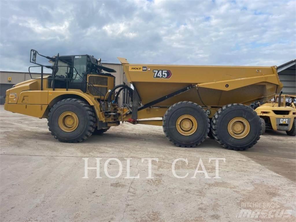 CAT 745 Dumper - Knickgelenk