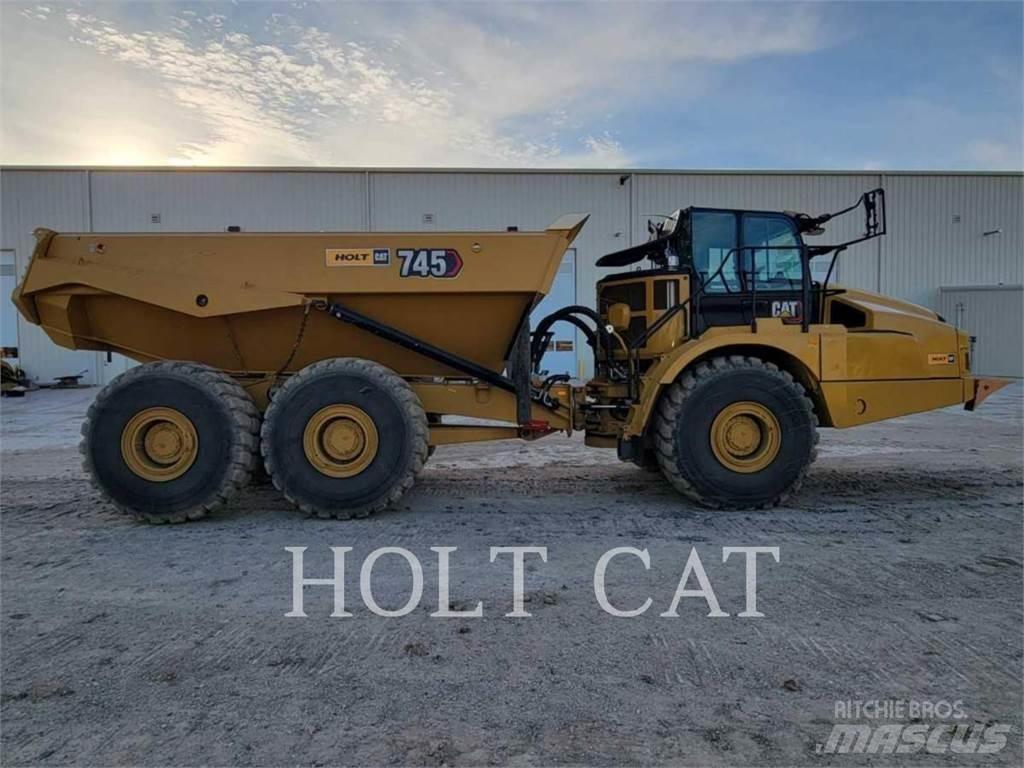 CAT 745 Dumper - Knickgelenk