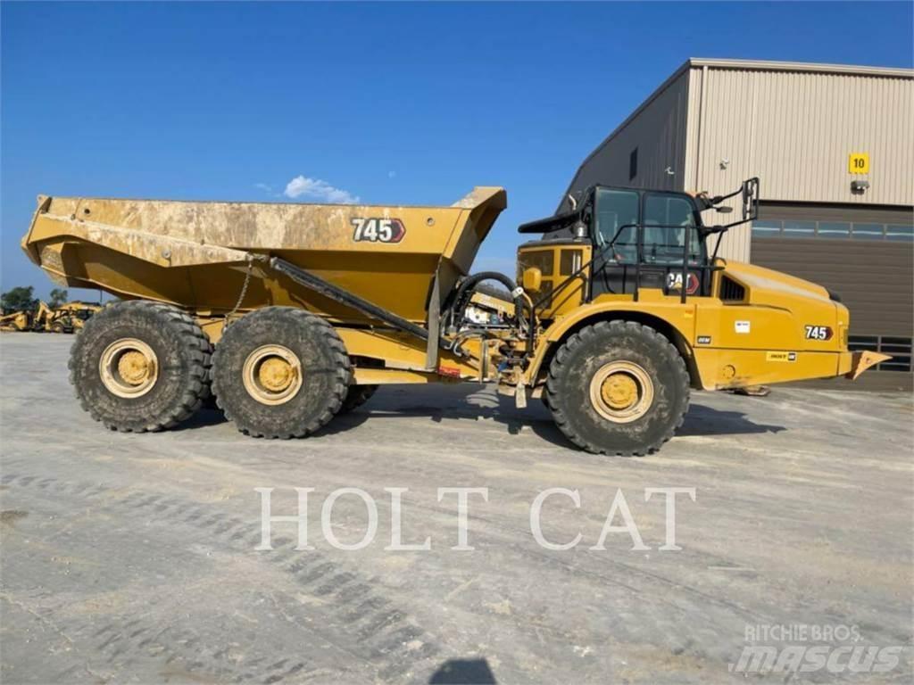 CAT 745 Dumper - Knickgelenk