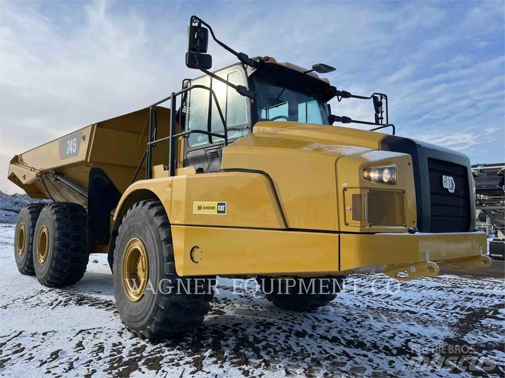 CAT 745 Dumper - Knickgelenk