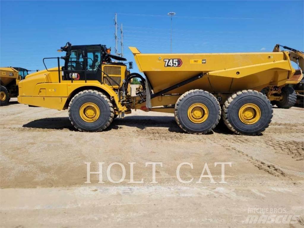 CAT 745 Dumper - Knickgelenk