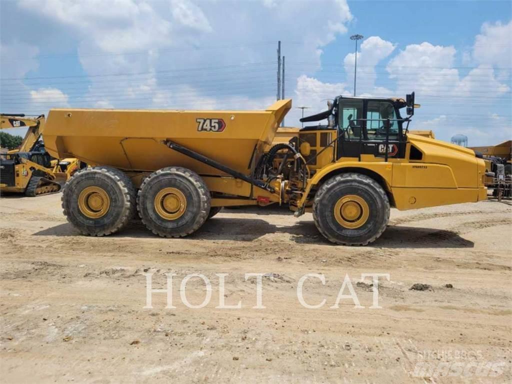 CAT 745 Dumper - Knickgelenk